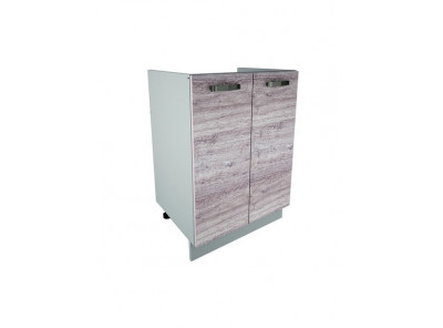 Кухонный шкаф под мойку Alesia 2D/60-F1 дуб анкона